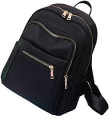 Camerazar Damski mestni nahrbtnik v retro slogu, 100% bombaž, velikost 31x28x12 cm