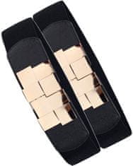 Camerazar Elastični ženski pas za obleke, 66-95 cm, širina 6 cm, sintetični material