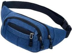 Camerazar Moška ledvična torba Vodoodporna, sintetični material, 34x14x5 cm