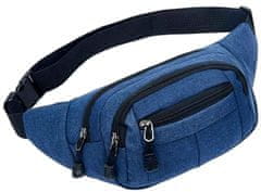 Camerazar Moška ledvična torba Vodoodporna, sintetični material, 34x14x5 cm