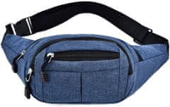 Camerazar Moška ledvična torba Vodoodporna, sintetični material, 34x14x5 cm