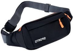 Camerazar Unisex vodoodporna torba za pas, sintetični material, 31x14x5 cm