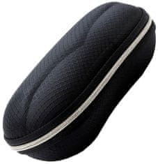 Camerazar Trdna torbica za očala z mehkobo v notranjosti, črna, 17x8x5,5 cm
