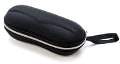 Camerazar Trdna torbica za očala z mehkobo v notranjosti, črna, 17x8x5,5 cm