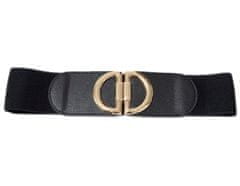 Camerazar Elegantni ženski elastični pas za obleke z zaponko DD, 64-95 cm, širina 6 cm, sintetični material