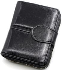 Camerazar Elegantna ženska denarnica iz ekološke usnjene tkanine, mala in praktična, 11,5x9x3,5 cm