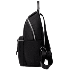 Camerazar Elegantna črna ženska mestna torba, 100% bombaž, vodoodporna, 34x26x12 cm