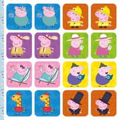 Pexeso v delovnem zvezku Peppa Pig