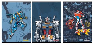 VSE ZA ŠOLO Zvezek a4 mp črtan 54l street robots z robom