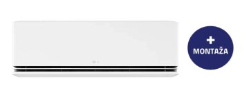 LG DualCool Deluxe AI Air klimatska naprava, z montažo (H09S1DA)