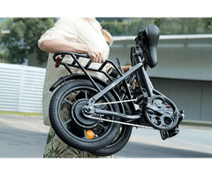isinwheel U4 električno kolo, zložljivo, 250 W, do 88 km, belo