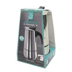 Kafetiera Linea Classic / za 4 skodelice / indukcija / inox