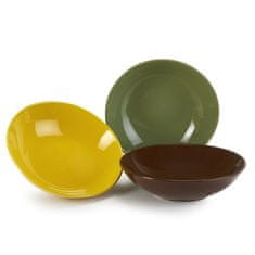 FADE MAISON 18-delni set krožniki Batik / porcelan