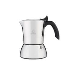 Forever Moka Pots Kafetiera Miss Perla / za 2 skodelici / indukcija / inox