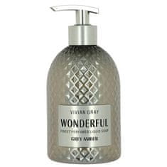 Vivian Gray Tekoče milo za roke Wonderful Grey Amber (tekoče milo) 500 ml