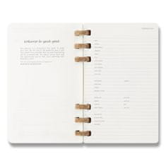 Moleskine Spiralni dnevnik 2025-26 Academic Diary - mehka platnica - L, črna
