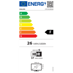 Philips 27E1N1800AE 27" IPS UHD 60Hz monitor