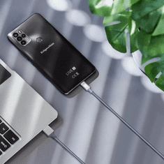 Rebel USB kabel 3.0 M.- tip C. M., črne barve, 2m