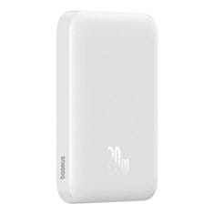 BASEUS Magnetni powerbank Baseus Magnetic Mini 6000mAh 20W MagSafe (bel)