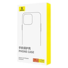 BASEUS Etui z stojakiem Baseus SkyRing 360° za iP 15 + kaljeno steklo in komplet za čiščenje (črn)