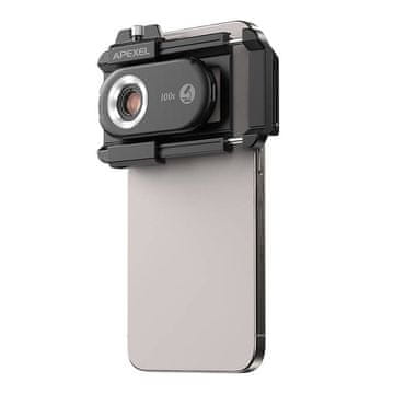 Apexel Objektiv za telefon 100x APEXEL APL-MS100