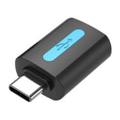 Vention Vention USB adapter CDTB0, USB-C moški na USB 2.0 ženski (črn)