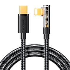 Joyroom USB-C kabel za Lightning Joyroom S-CL020A6 1,2 m, 20 W, kotni (črn)