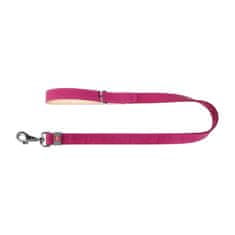 WAUDOG Pas za psa iz naravnega usnja WAUDOG širina 20 mm, dolžina 122 cm roza