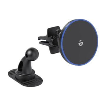 Choetech Magnetni avtomobilski polnilnik Choetech T208-F 15 W (črn)