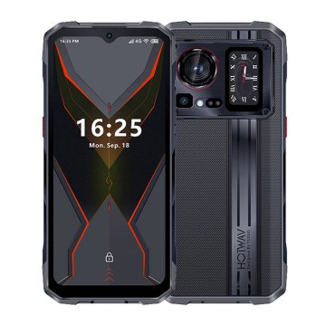 HOTWAV Pametni telefon Cyber 156.6'' 12+12/256GB Črni