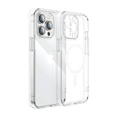 Joyroom Magnetni zaščitni etui Joyroom za iPhone 15 Pro Max (prozoren)