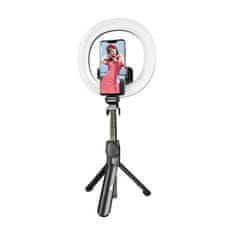 Puluz Selfie palica/stativ Puluz z LED-obročno svetilko