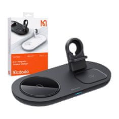 Mcdodo Brezžični polnilnik Mcdodo CH-7061 3v1 15W (telefon/TWS/Apple watch) črn