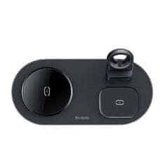 Mcdodo Brezžični polnilnik Mcdodo CH-7061 3v1 15W (telefon/TWS/Apple watch) črn