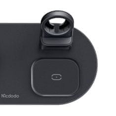 Mcdodo Brezžični polnilnik Mcdodo CH-7061 3v1 15W (telefon/TWS/Apple watch) črn