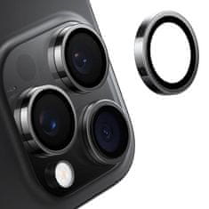 Torras Steklo za fotoaparat Lensguard za iPhone 16 Pro (črno)