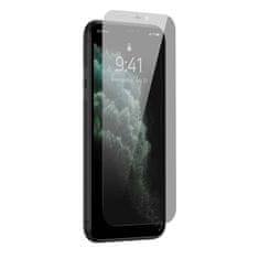BASEUS Temperirano steklo s filtrom za zasebnost 0,3 mm Baseus za iPhone XR / 11 (2 kos)