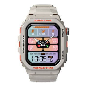 ZEBLAZE Pametna ura Zeblaze Ares GPS (bela)