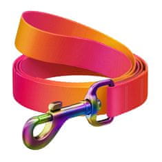 WAUDOG Nylon pas za psa WAUDOG gradient, širina 20 mm, dolžina 122 cm, oranžna