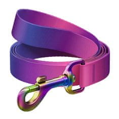 WAUDOG Nylon pas za psa WAUDOG gradient, dolžina 122 cm, vijolična