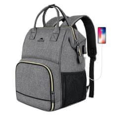 Matein Nahrbtnik za prenosni računalnik / Torba za kosilo 15,6'' Matein 1368 Siva USB