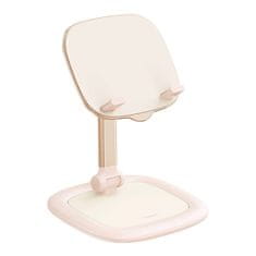 BASEUS Stojalo za tablico/telefon Baseus Seashell (roza)