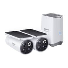 BASEUS Zunanja kamera Baseus S1 Pro 3K Dual (bela)
