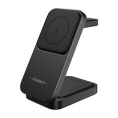Choetech Magnetni polnilnik 3v1 Choetech T611-F 15W za iPhone serije 12/13/14/15