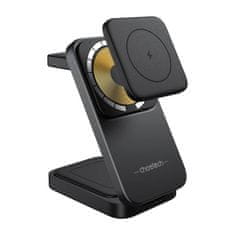 Choetech Magnetni polnilnik 3v1 Choetech T611-F 15W za iPhone serije 12/13/14/15