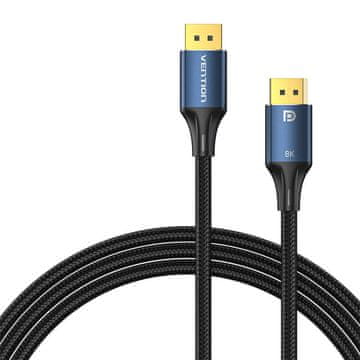 Vention DisplayPort kabel 1.4 Vention HCELH 2 m, 8K 60 Hz/ 4K 120 Hz, modra