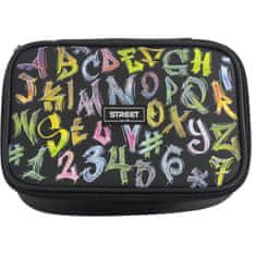 Street Peresnica Oval Base Multi Grafit z notranjim preklopom za organizacijo