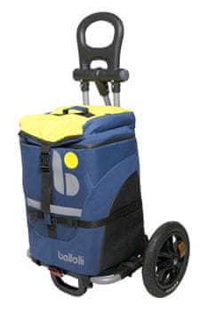 Bellelli B-TOURIST Nakupovalni voziček na kolesih 2 v 1, moder