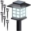 MG Garden Lamp V2 sončna svetilka 6ks, črna