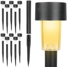 MG Garden Light sončna svetilka 10ks, črna